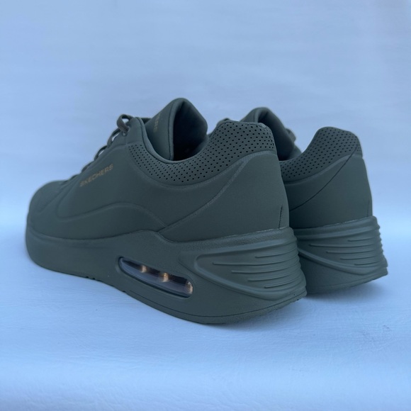 New SKECHERS SPORT Men’s With Memory Foam •Solitair-RUBBLE •Olive | Size 11 - Picture 6 of 13